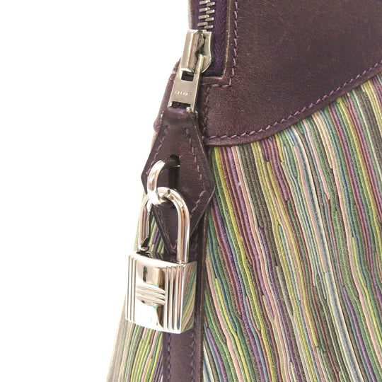 HERMES Handbag Vibrato Leysin Bored 31 Women Used Authentic