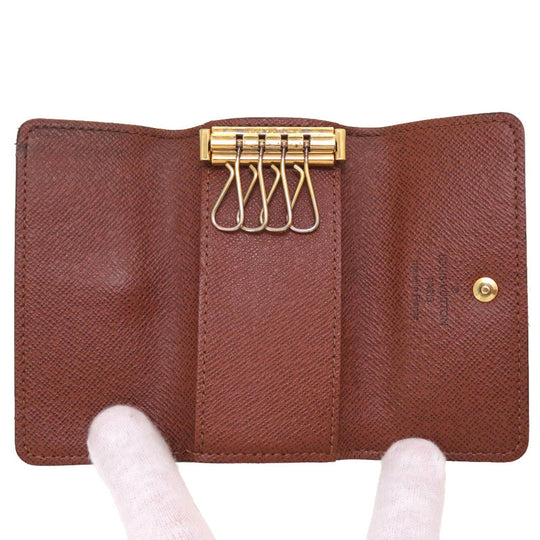 LOUIS VUITTON Key case Key holder  M69517 Monogram canvas Brown Monogram Multicles4 Women(Unisex) Used Authentic