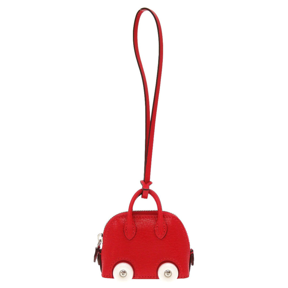 HERMES key ring Shave Rouge coo Bolide on Wheels unisex(Unisex) Used Authentic