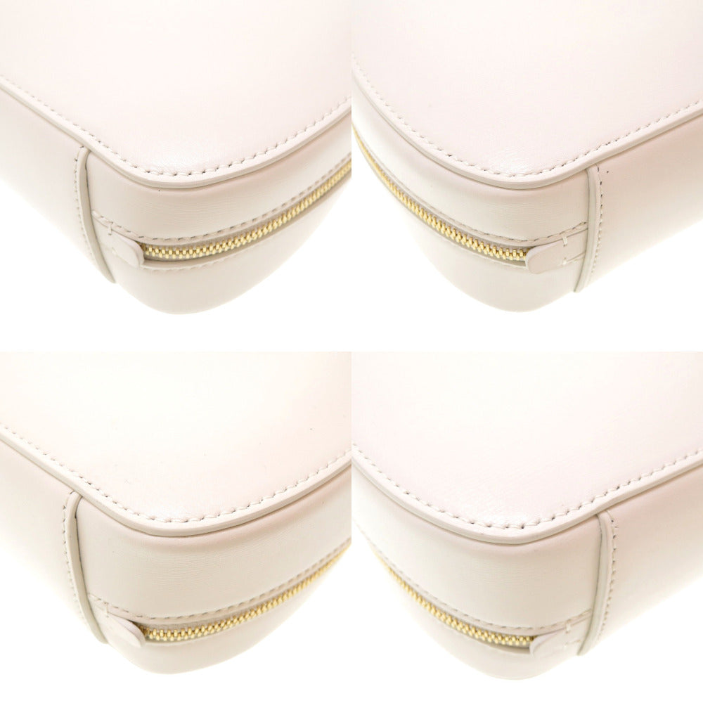 JIL SANDER Shoulder Bag JSWU853627 WUB69192N 109 leather white Women Used Authentic