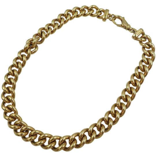 Christian Dior choker Gold Plated gold Women Used Authentic