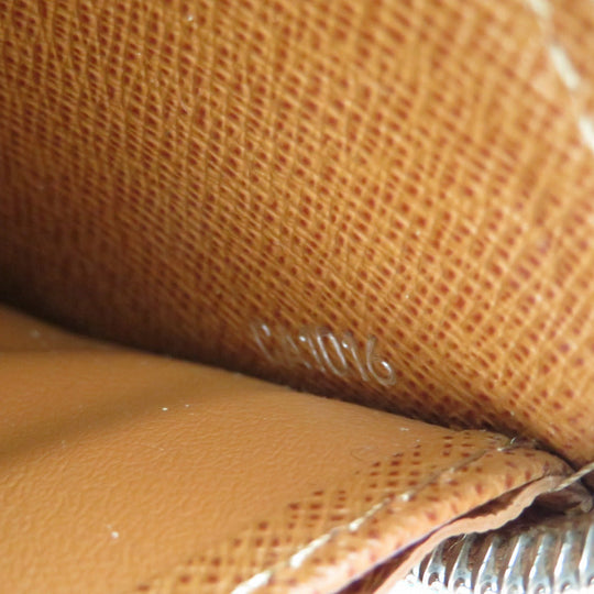 LOUIS VUITTON Long Wallet Purse Epi Leather Brown Epi Zippy wallet Women(Unisex) Used Authentic