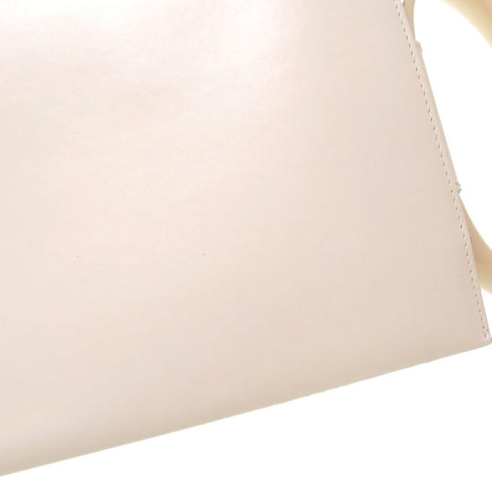 JIL SANDER Handbag JSWQ856413 leather white 3WAY TOOTIE Women Used Authentic