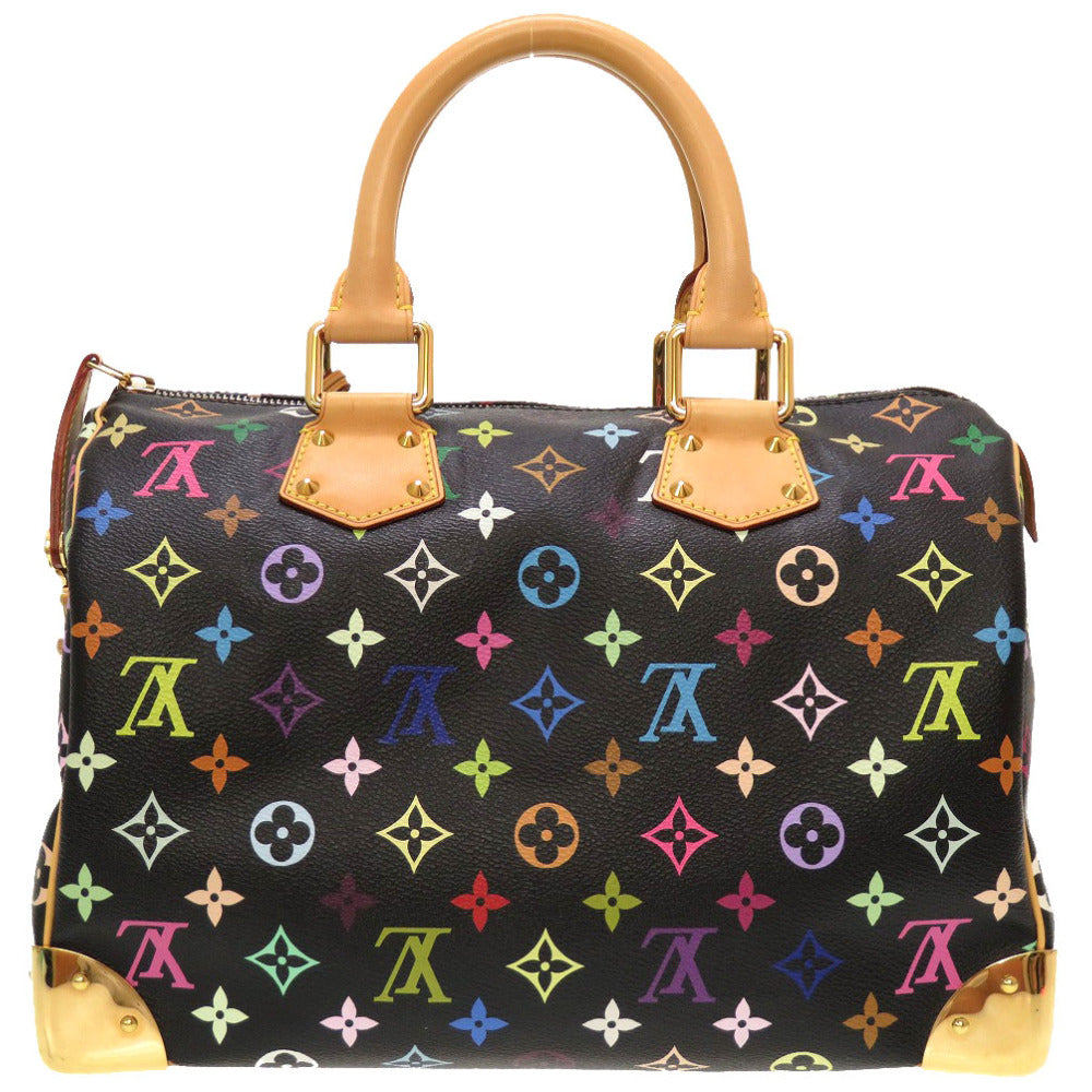 LOUIS VUITTON Handbag M92642 Monogram multicolor Noir Monogram multicolor Speedy 30 Women Used Authentic