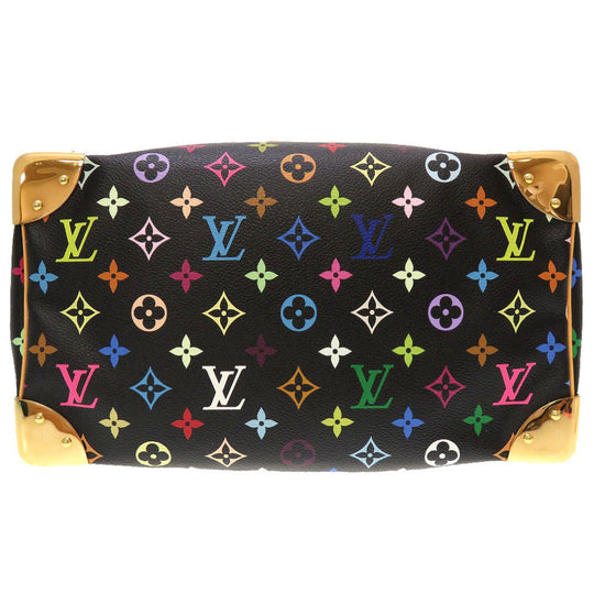 LOUIS VUITTON Handbag M92642 Monogram multicolor Noir Monogram multicolor Speedy 30 Women Used Authentic