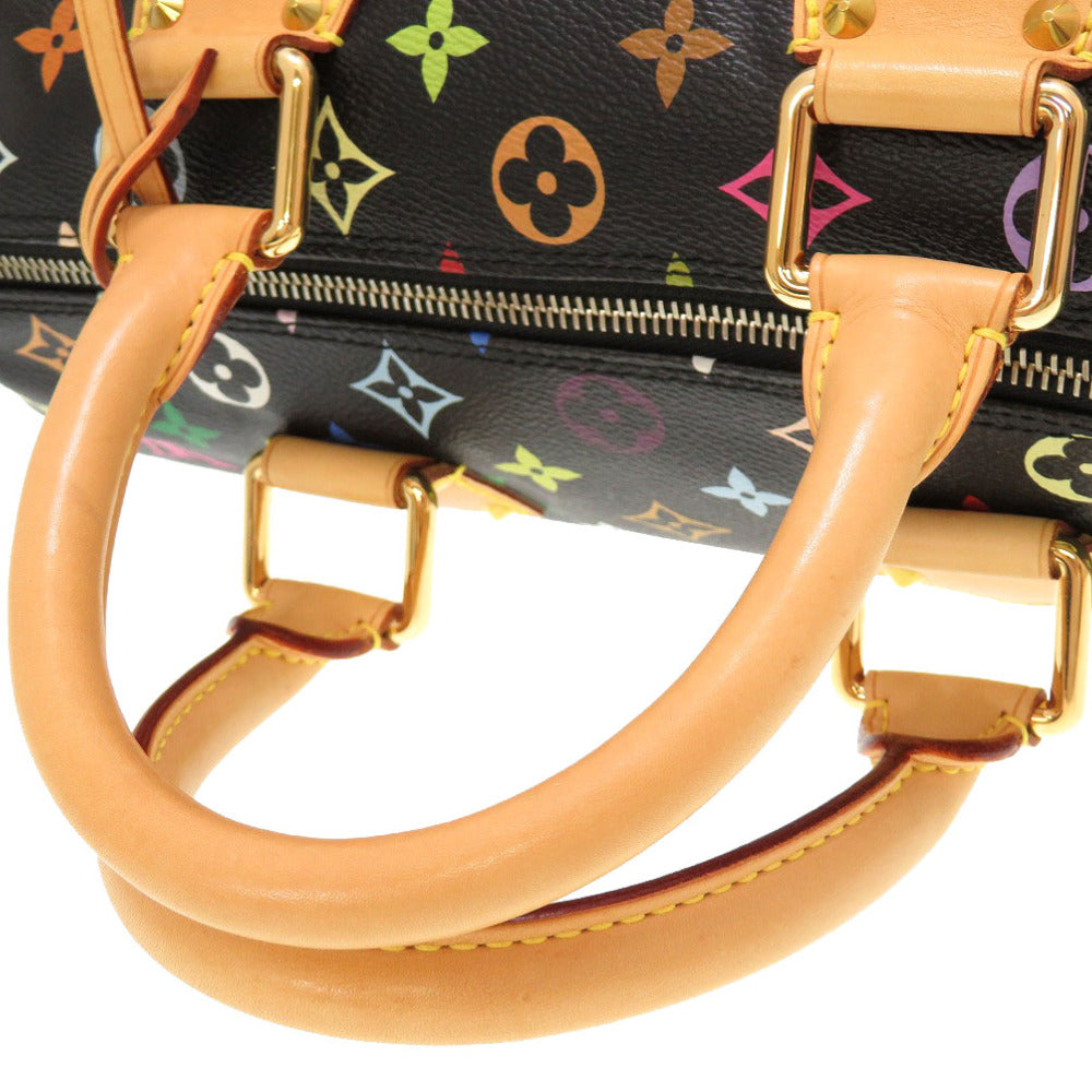 LOUIS VUITTON Handbag M92642 Monogram multicolor Noir Monogram multicolor Speedy 30 Women Used Authentic