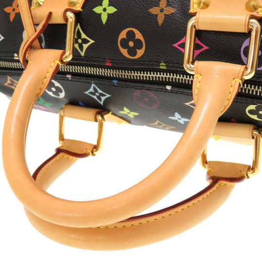 LOUIS VUITTON Handbag M92642 Monogram multicolor Noir Monogram multicolor Speedy 30 Women Used Authentic