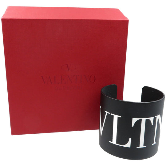 Valentino Garavani Bangle metal black Women Used Authentic