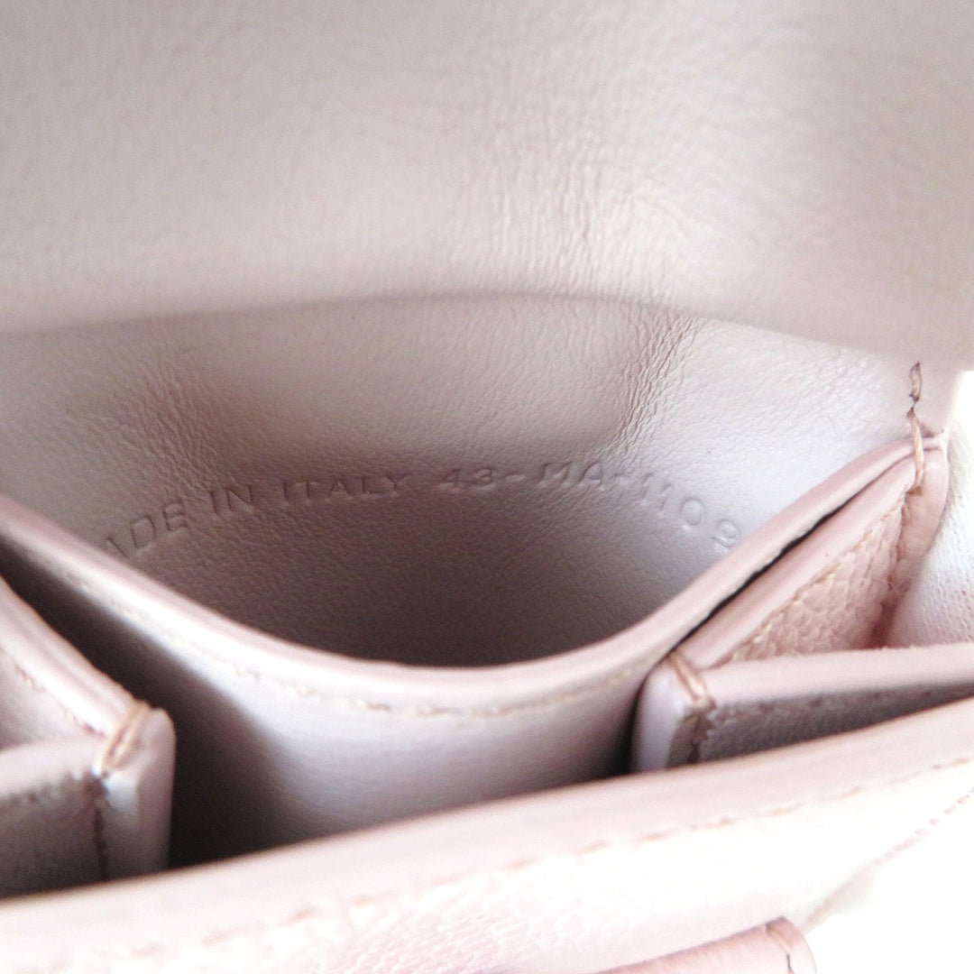 Christian Dior key ring leather pink Women Used Authentic