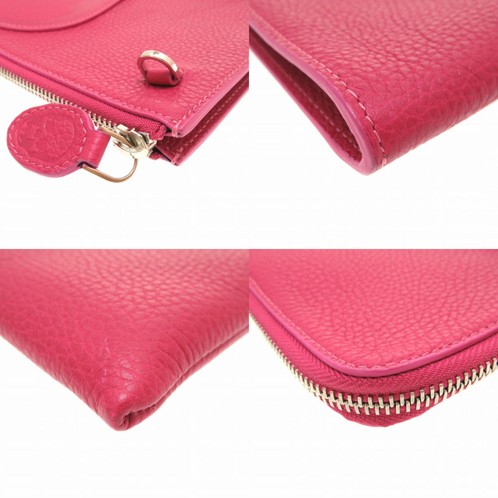 Lucien Pellat-Finet Shoulder Bag leather pink Morabito Collaboration Women(Unisex) Used Authentic