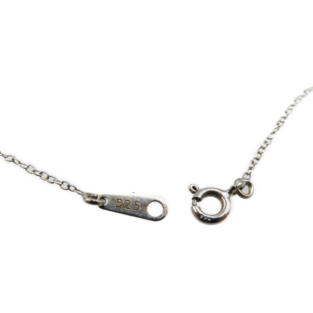 TIFFANY&Co. Necklace Silver925 Silver Open heart Women Used Authentic