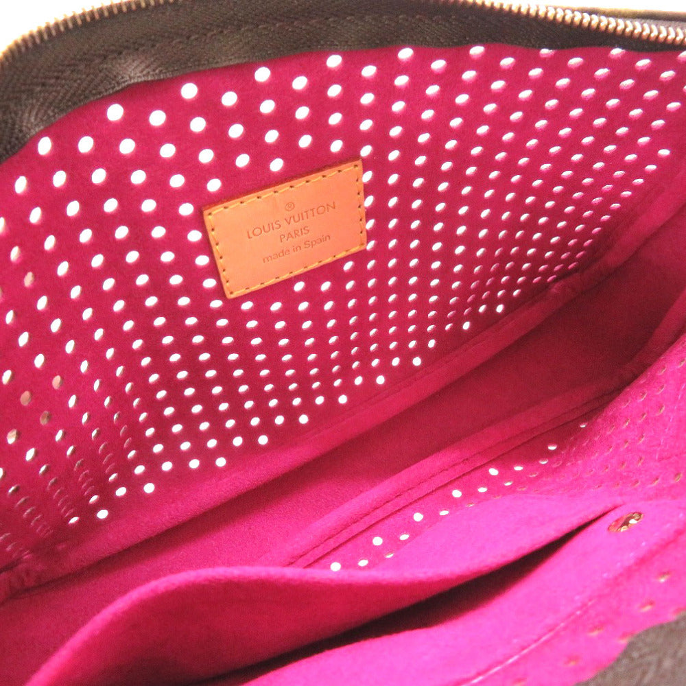 LOUIS VUITTON Handbag M95183 Monogram Perfo Fuchsia Monogram Perfo Pochette Accessories Women Used Authentic