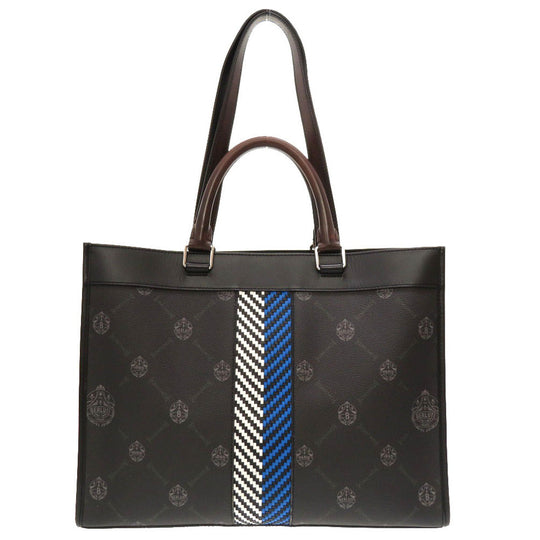Berluti Tote Bag leather black Ulysse Small mens Used Authentic