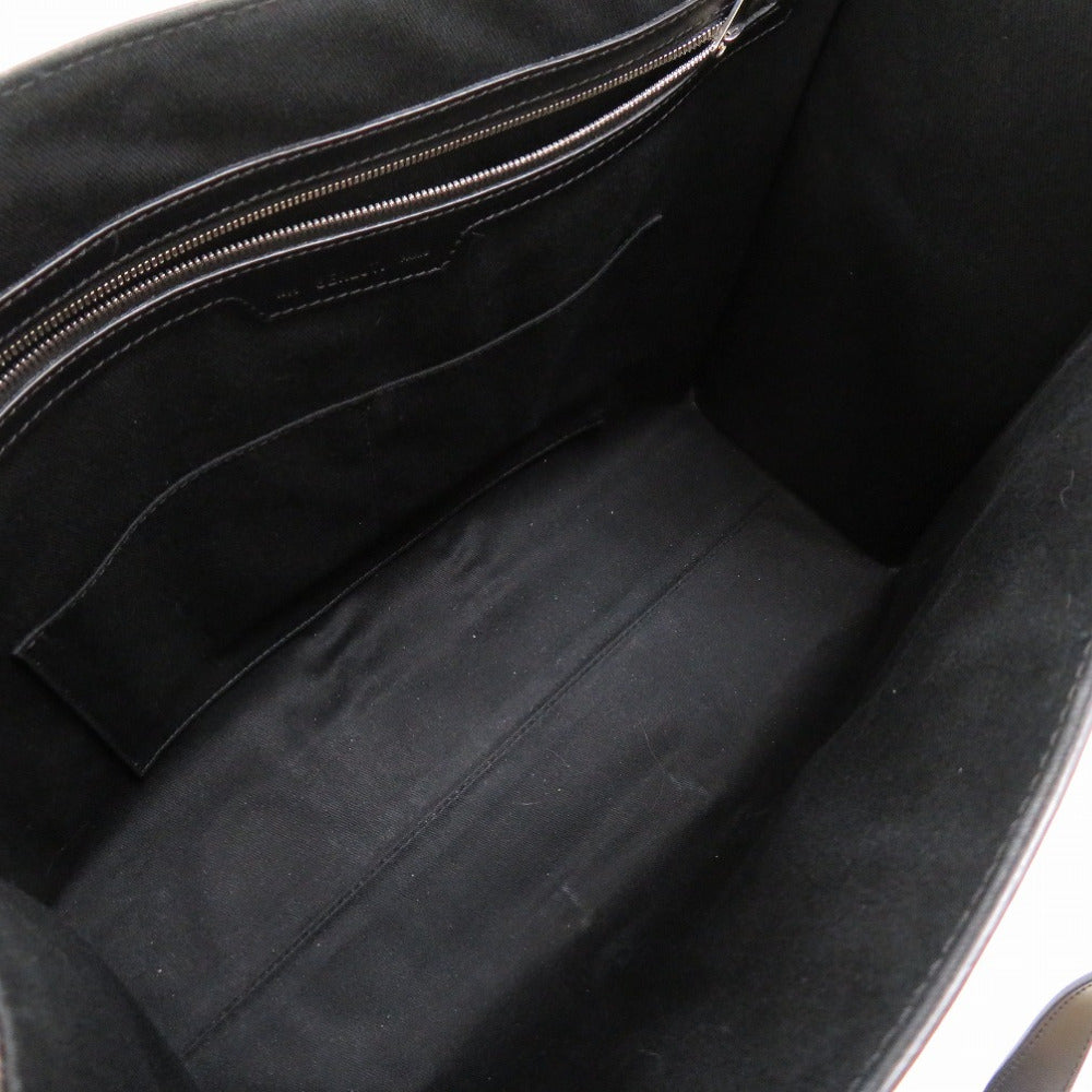 Berluti Tote Bag leather black Ulysse Small mens Used Authentic