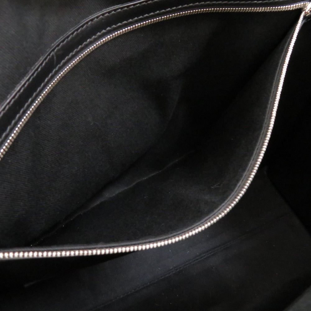 Berluti Tote Bag leather black Ulysse Small mens Used Authentic
