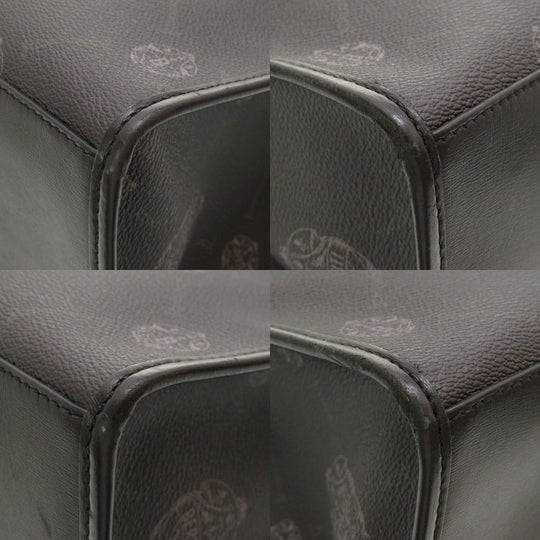 Berluti Tote Bag leather black Ulysse Small mens Used Authentic