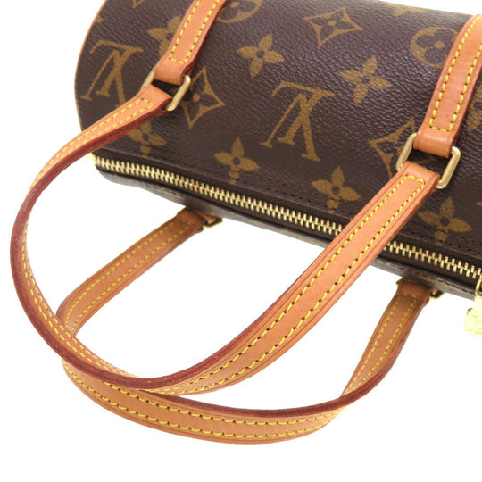 LOUIS VUITTON Handbag M51389 Monogram canvas Brown Monogram Papillon 19 Women Used Authentic