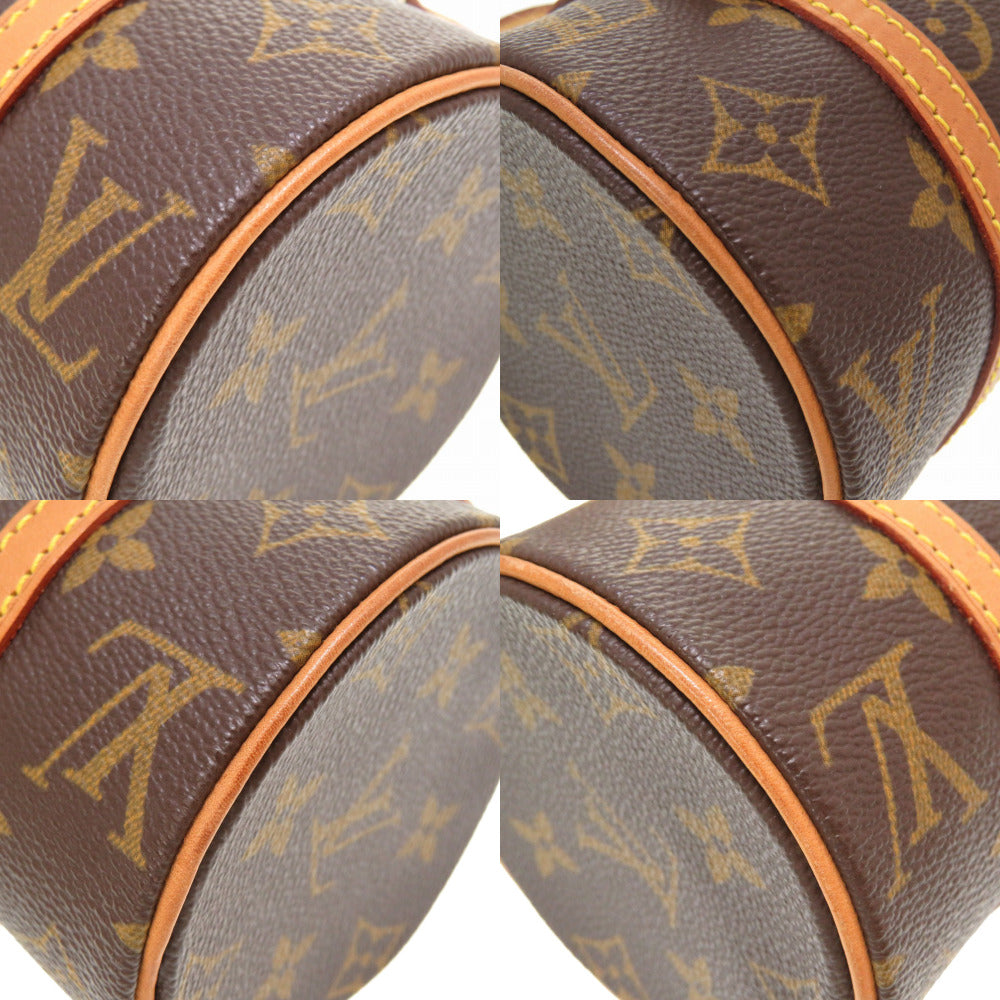 LOUIS VUITTON Handbag M51389 Monogram canvas Brown Monogram Papillon 19 Women Used Authentic