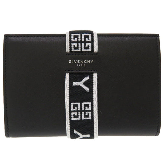 GIVENCHY Bifold Wallet BB605AB0CQ 001 leather black Givenchy Women Used Authentic