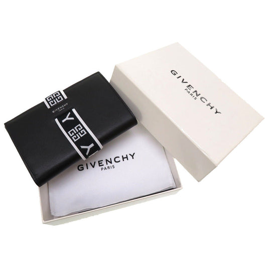 GIVENCHY Bifold Wallet BB605AB0CQ 001 leather black Givenchy Women Used Authentic