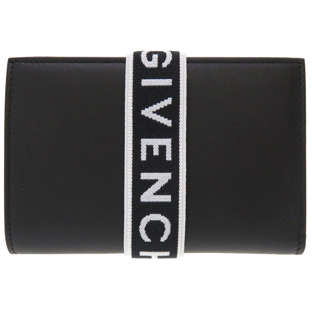 GIVENCHY Bifold Wallet BB605AB0CQ 001 leather black Givenchy Women Used Authentic