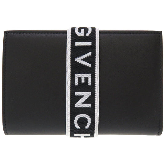 GIVENCHY Bifold Wallet BB605AB0CQ 001 leather black Givenchy Women Used Authentic