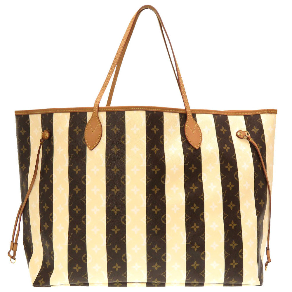 LOUIS VUITTON Tote Bag M40562 Monogram canvas Brown Monogram Rayeur Neverfull XL Women Used Authentic