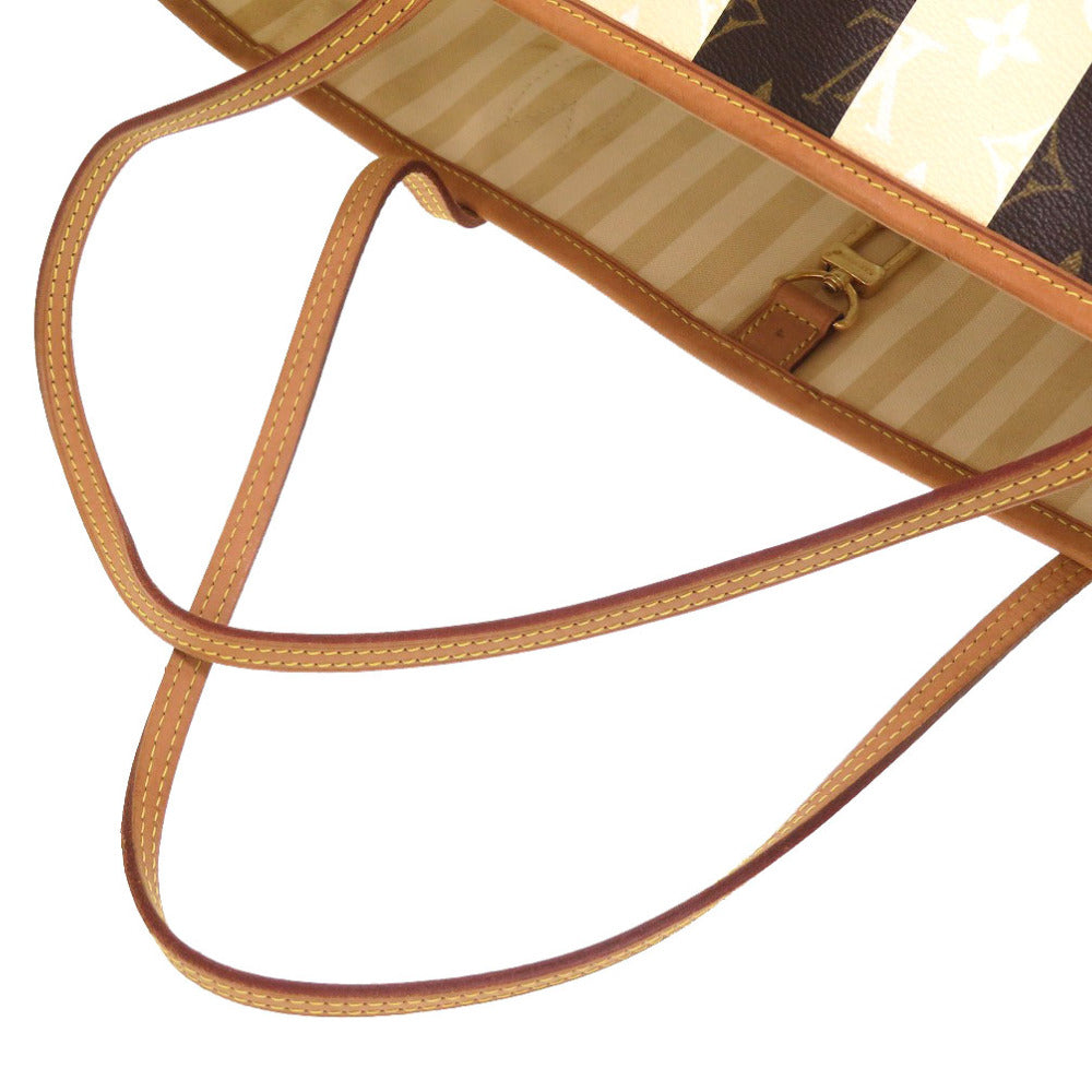 LOUIS VUITTON Tote Bag M40562 Monogram canvas Brown Monogram Rayeur Neverfull XL Women Used Authentic