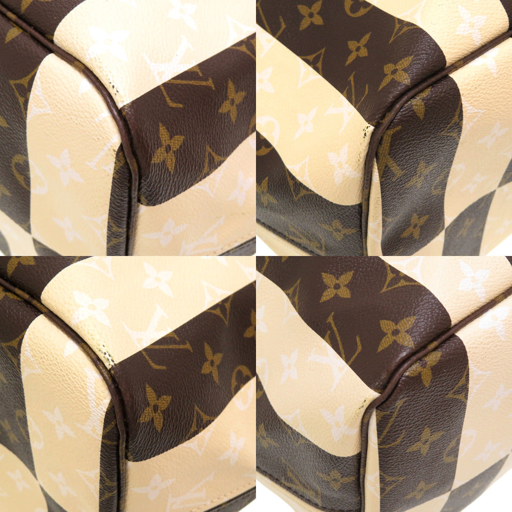 LOUIS VUITTON Tote Bag M40562 Monogram canvas Brown Monogram Rayeur Neverfull XL Women Used Authentic