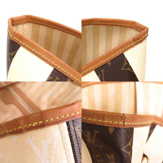 LOUIS VUITTON Tote Bag M40562 Monogram canvas Brown Monogram Rayeur Neverfull XL Women Used Authentic