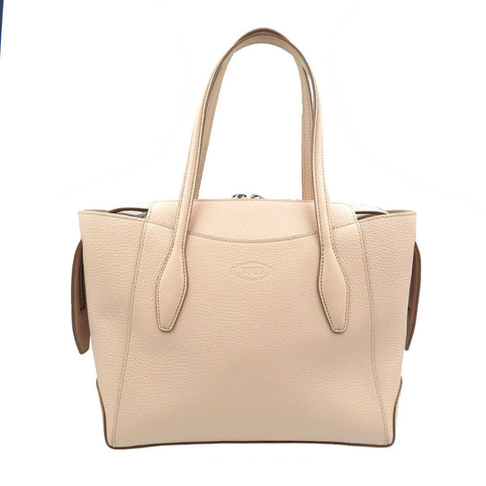 TOD'S Handbag XBWAOSA0200 leather pink Women Used Authentic