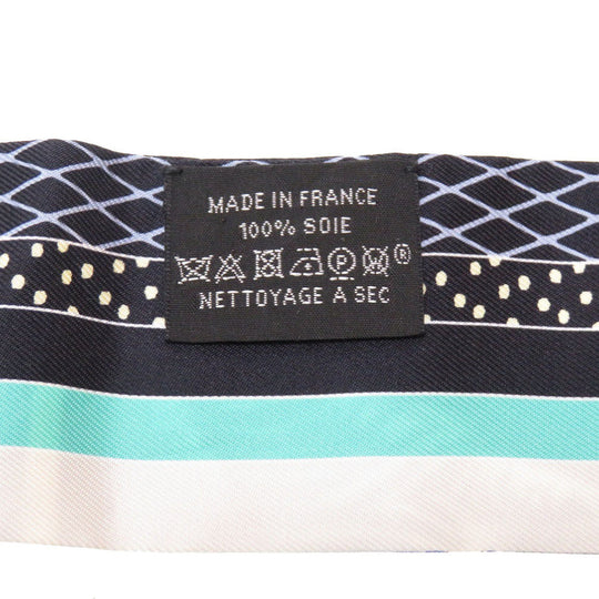HERMES scarf silk Noir Twilly Grand Theater Nouveau TWILLY Grand Theater Nouveau Women Used Authentic