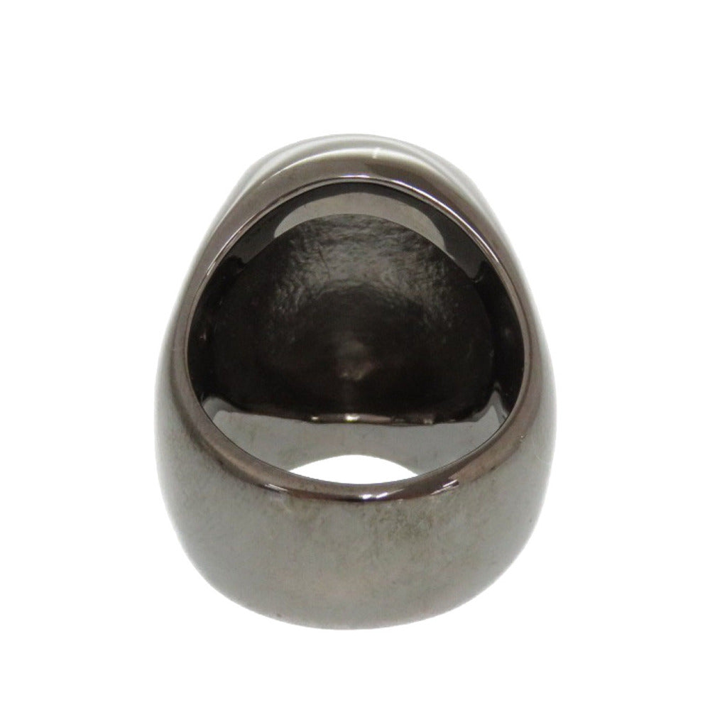 Justin Davis Ring Silver925 black Skull FUNPLEX SKULL mens Used Authentic