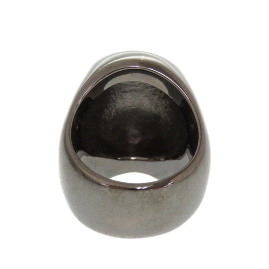 Justin Davis Ring Silver925 black Skull FUNPLEX SKULL mens Used Authentic