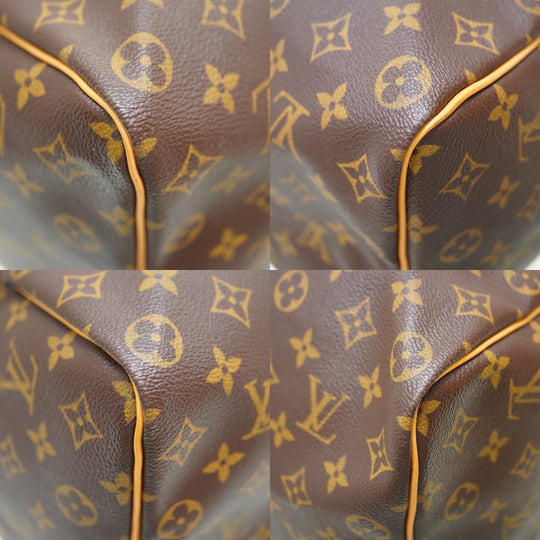 LOUIS VUITTON Handbag M41426 Monogram canvas Brown Monogram Keepall 50 Women Used Authentic