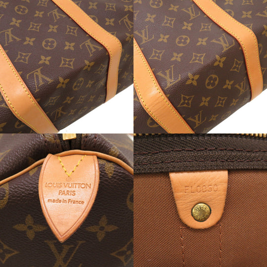 LOUIS VUITTON Boston Duffel bag M41426 Monogram canvas Brown Monogram Keepall 50 mens Used Authentic