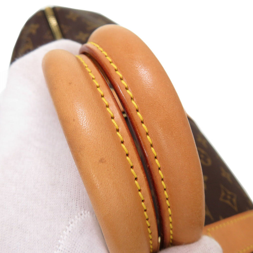 LOUIS VUITTON Boston Duffel bag M41426 Monogram canvas Brown Monogram Keepall 50 mens Used Authentic