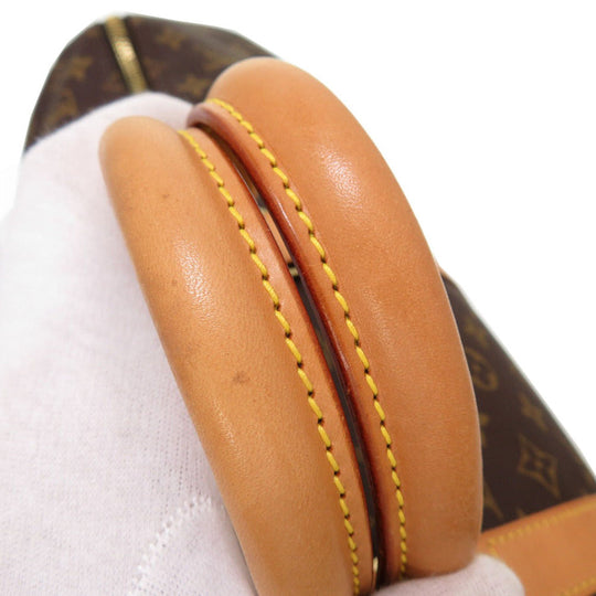 LOUIS VUITTON Boston Duffel bag M41426 Monogram canvas Brown Monogram Keepall 50 mens Used Authentic
