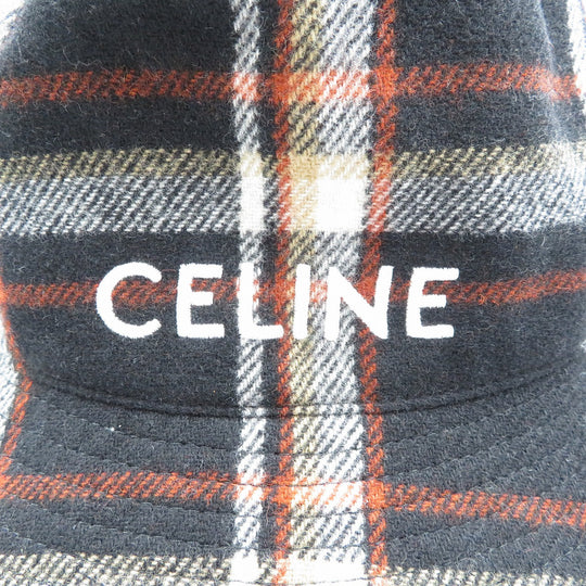 CELINE Other hats Wool, Polyester black unisex(Unisex) M Used Authentic