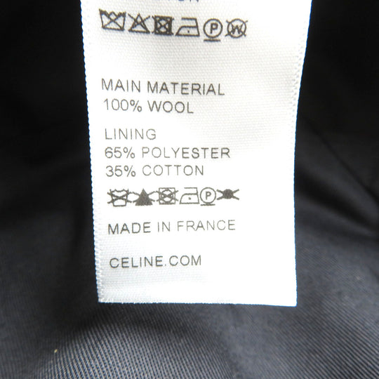 CELINE Other hats Wool, Polyester black unisex(Unisex) M Used Authentic