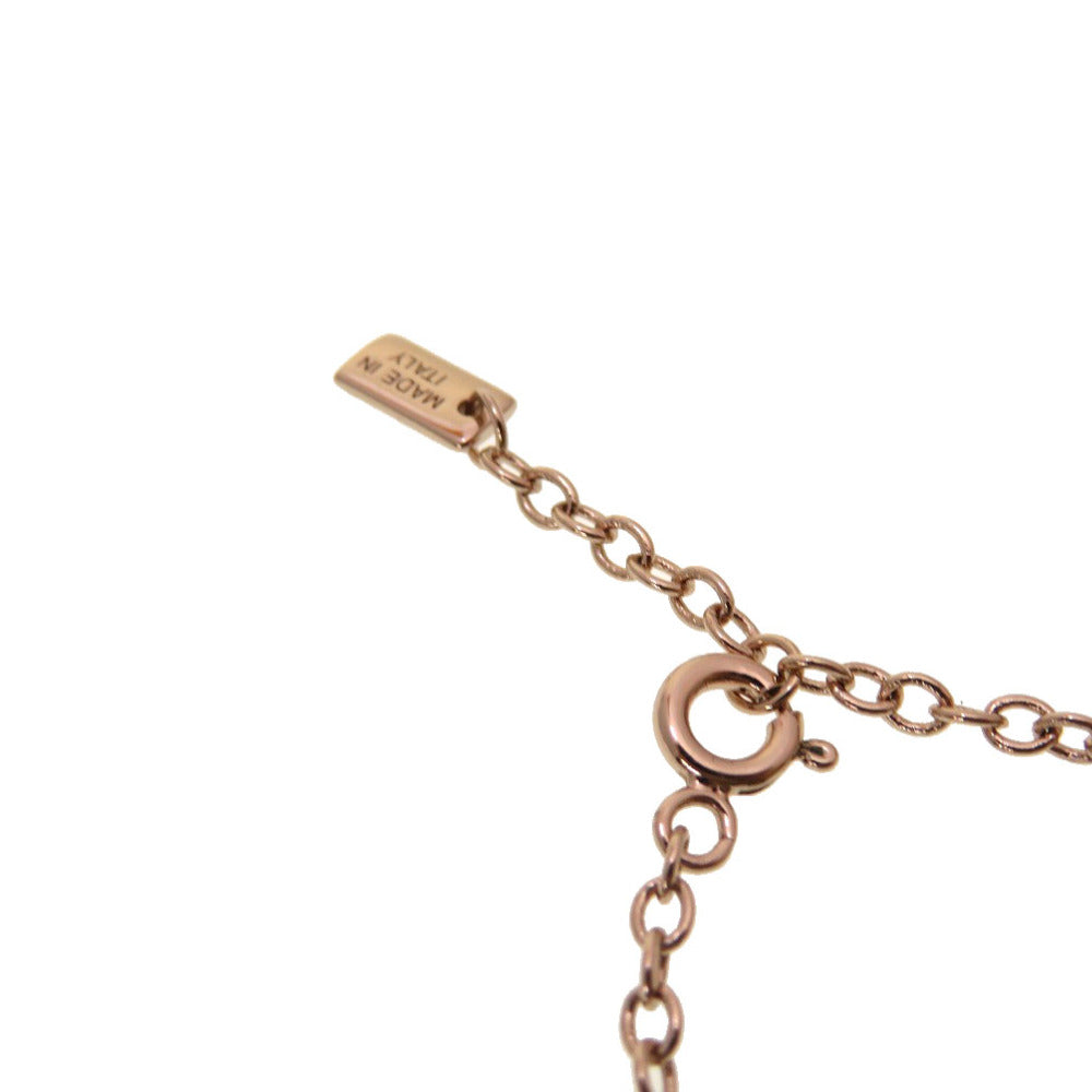 FENDI choker 8AG994 metal Pink gold FF Baguette Women Used Authentic