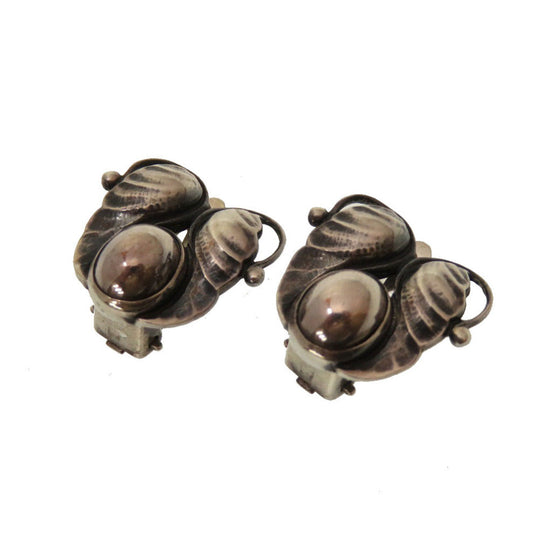 Georg Jensen Earring Silver925 Silver Women Used Authentic