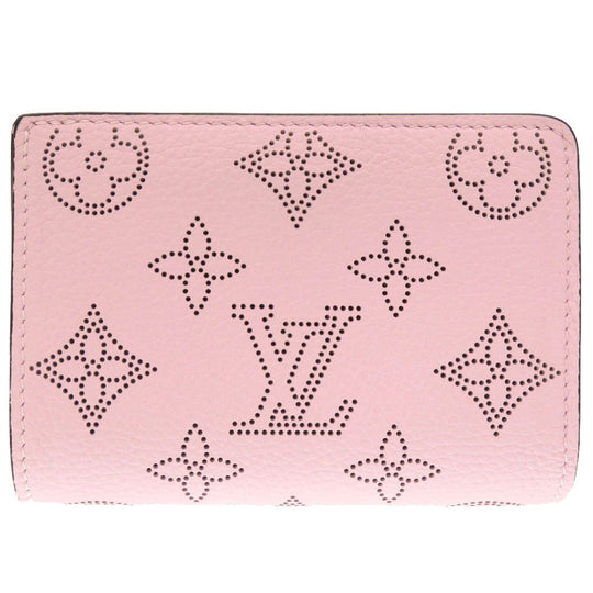 LOUIS VUITTON Bifold Wallet M80629 Monogram Mahina rose jasmine Monogram Mahina Portefeuille Claire Women Used Authentic