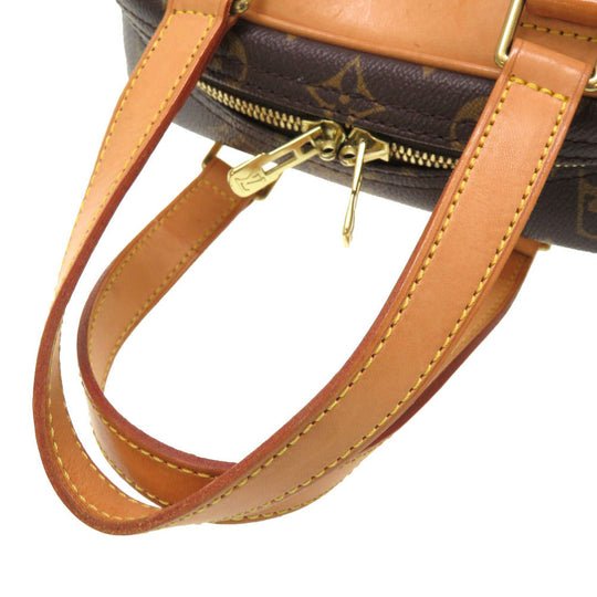 LOUIS VUITTON Handbag M41450 Monogram canvas Brown Monogram Excursion Women Used Authentic