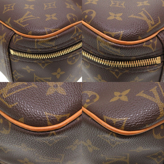 LOUIS VUITTON Handbag M41450 Monogram canvas Brown Monogram Excursion Women Used Authentic