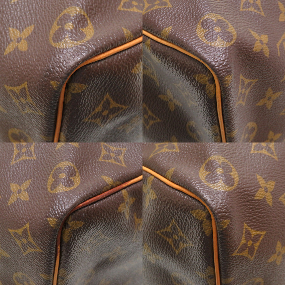 LOUIS VUITTON Boston Duffel bag M41426 Monogram canvas Brown Monogram Keepall 50 mens Used Authentic