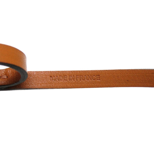 HERMES key ring Epsom, Vashhunter Natural Sable Oran Nano Charm Women Used Authentic