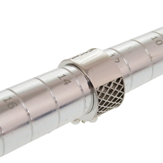 MIKIMOTO Ring Silver925, pearl Silver crystal Women Used Authentic