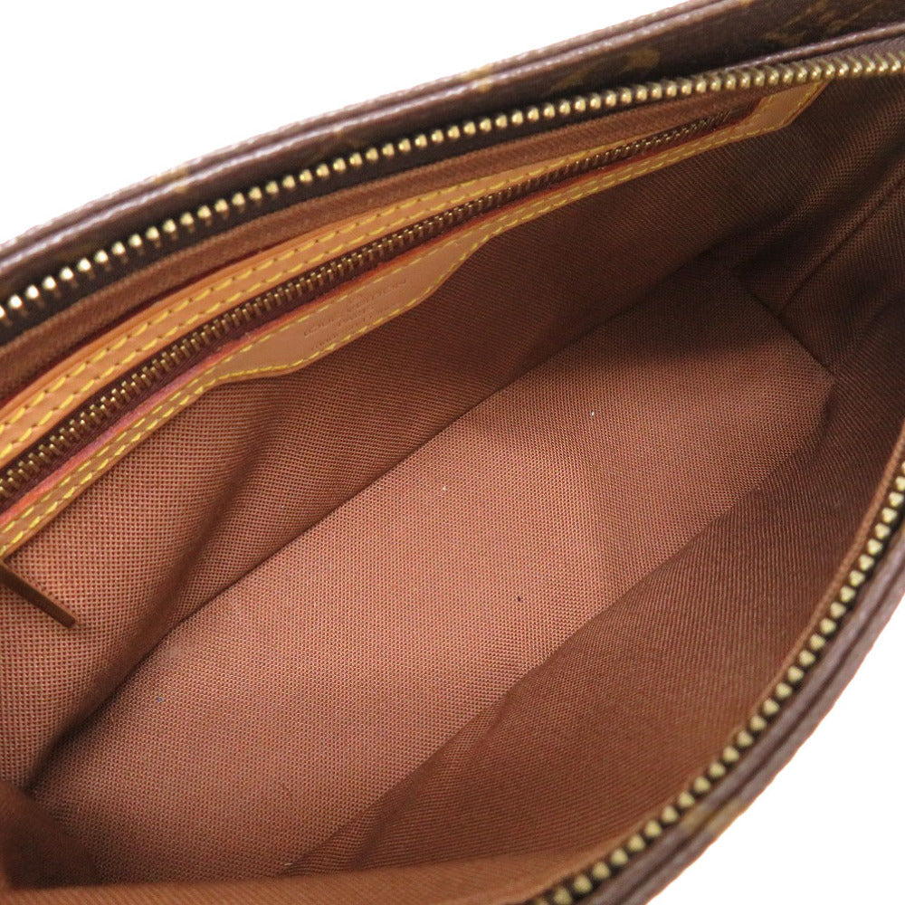 LOUIS VUITTON Shoulder Bag M51241 Monogram canvas Brown Monogram panda Trotteur Takashi Murakami Women Used Authentic