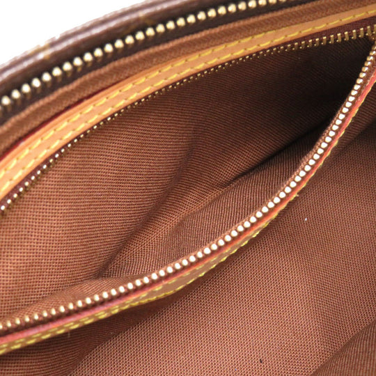 LOUIS VUITTON Shoulder Bag M51241 Monogram canvas Brown Monogram panda Trotteur Takashi Murakami Women Used Authentic